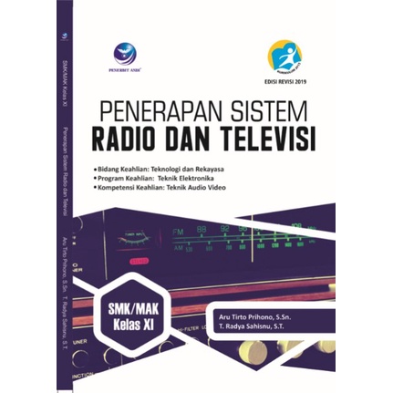 Jual BUKU PELAJARAN Penerapan Sistem Radio Dan Televisi Untuk SMK MAK