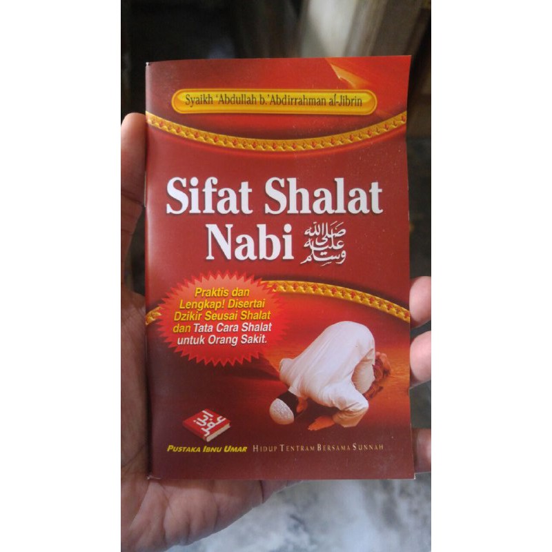 Jual Sifat Shalat Nabi Ukuran Saku Shopee Indonesia