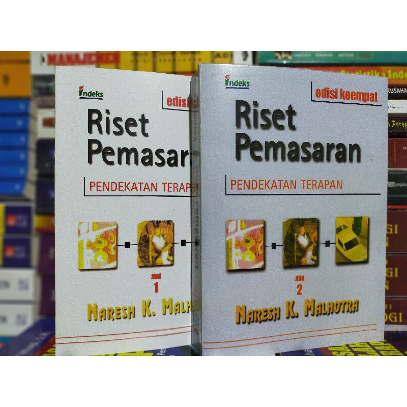 Jual Riset Pemasaran Eds 4 Jilid 1 2 Naresh K Malhotra Shopee