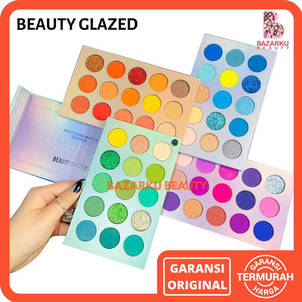 Jual Beauty Glazed Color Board Eyeshadow Beauty Glazed Eyeshadow