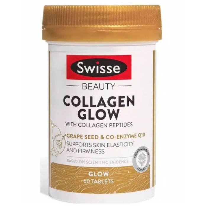 Jual Swisse Beauty Collagen Glow With Collagen Peptides Tab Shopee