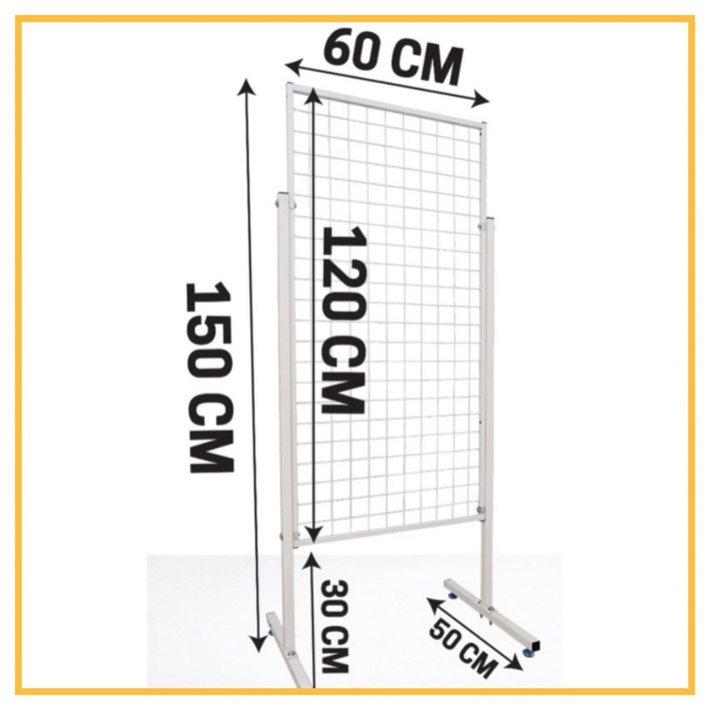 Jual Rak Mundo X Cm Standing Rak Ram Wire Mesh Pajangan