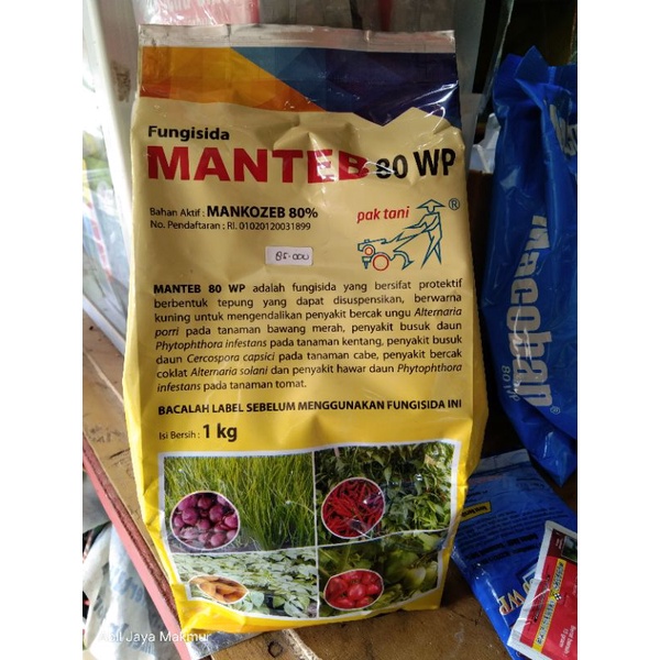 Jual Fungisida Manteb Wp Pak Tani Kg Shopee Indonesia