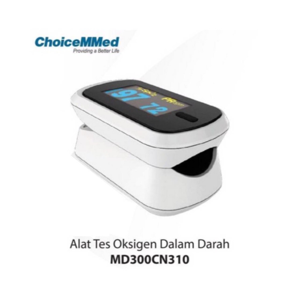 Jual CHOICEMMED Pulse Oxymeter MD300CN310 Alat Ukur Kadar Oksigen