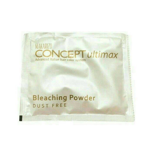 Jual MAKARIZO CONCEPT BLEACHING SACHET Bleaching Rambut Bubuk Powder