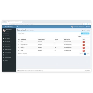Jual Aplikasi Web Sistem Informasi Inventaris Shopee Indonesia