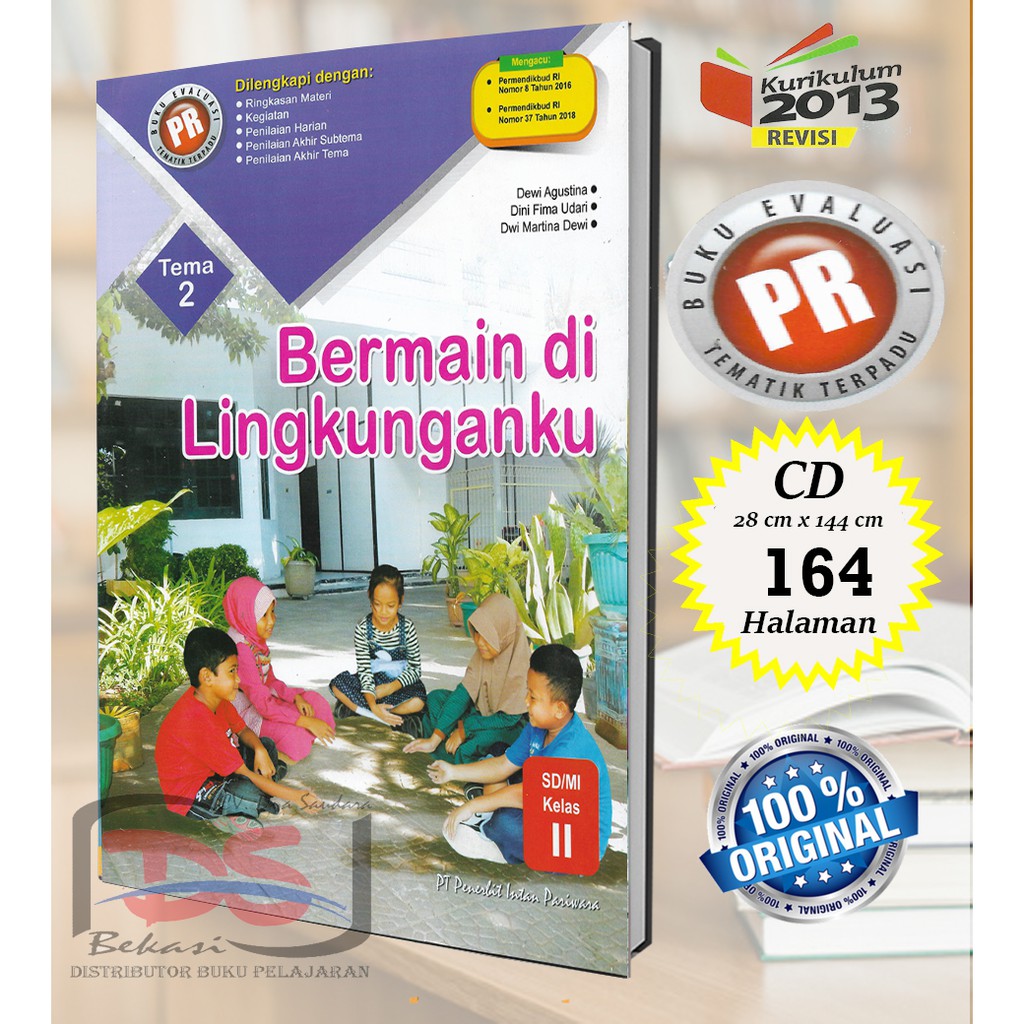 Jual Buku PR Tematik Terpadu Kelas 2 SD Tema 2 Kurikulum 2013 Indonesia