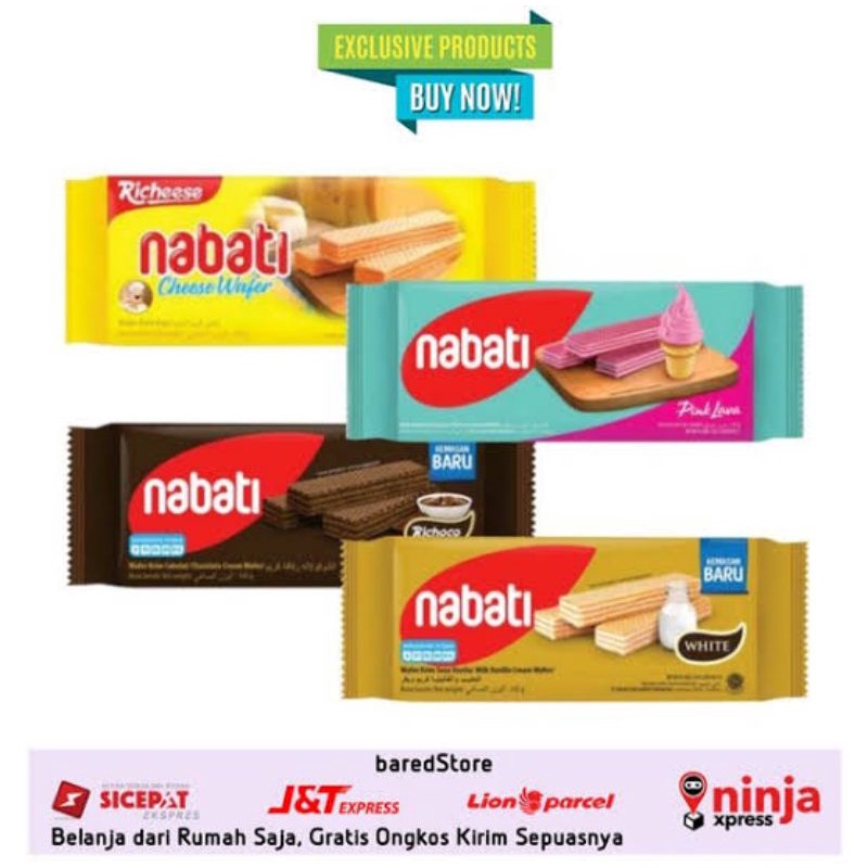 Jual Nabati Wafer 127gr All Variant Shopee Indonesia