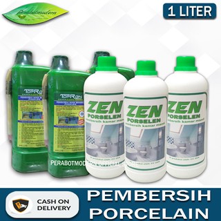 Jual COD TOPRON CLEAN POWER 1 LITER ZEN Pembersih Keramik Dan