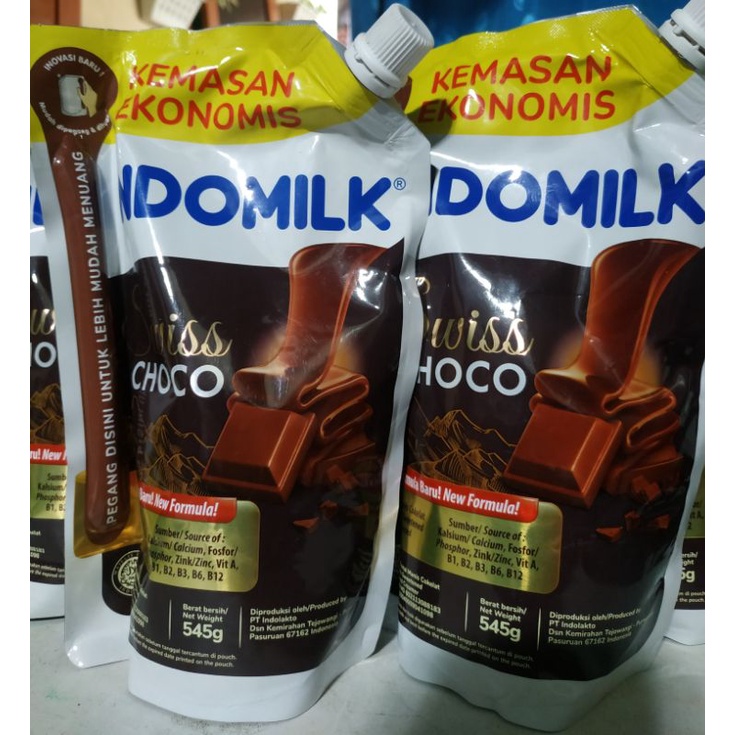 Jual Indomilk Kental Manis Swiss Choco Pouch G Indomilk Coklat