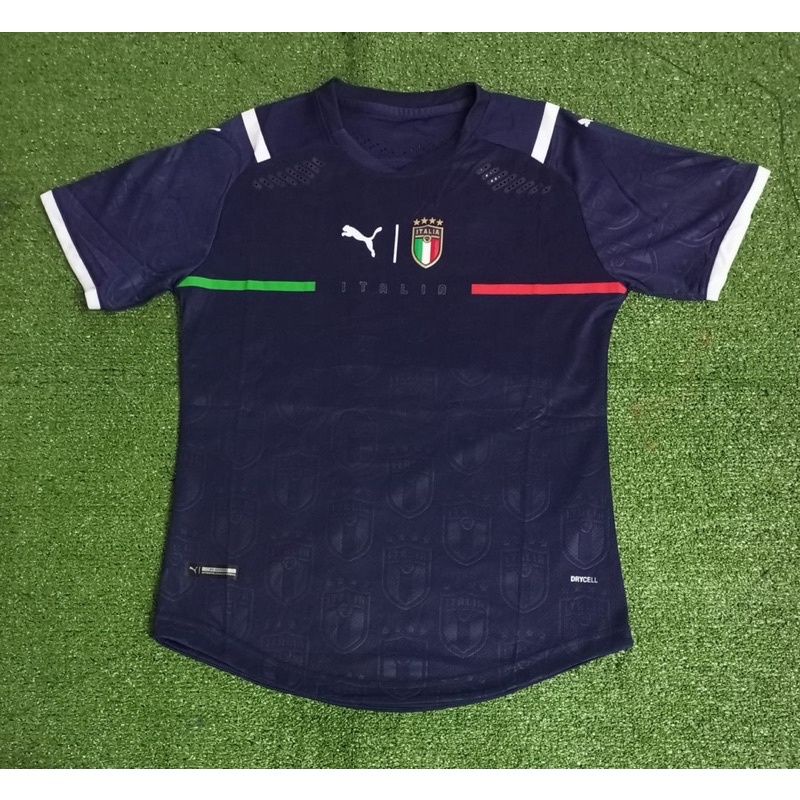 Jual PLAYER ISSUE PI JERSEY BOLA ITALY ITALIA ITALI GK KIPER NAVY