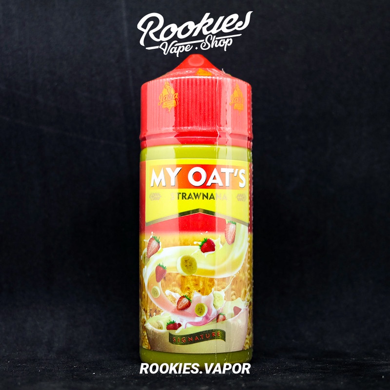 Jual My Oats Strawnana 100ML By IDJ X Vaporking LF263 Shopee Indonesia