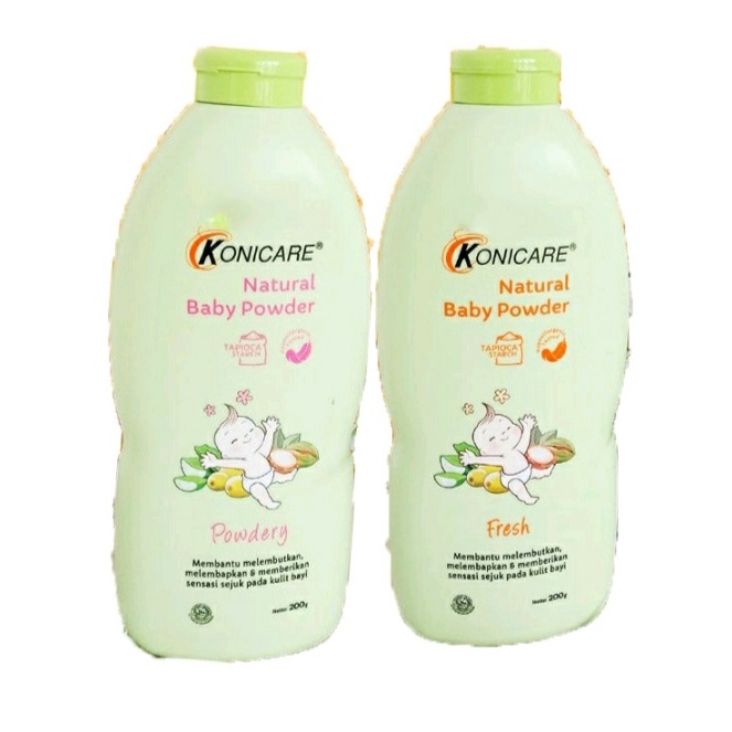 Jual Konicare Natural Baby Powder 200gr Shopee Indonesia