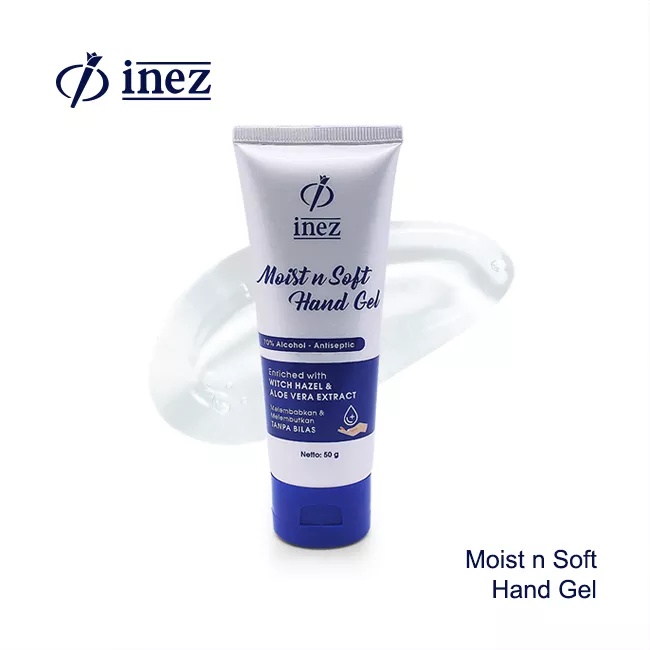 Jual Inez Moist N Soft Hand Gel Hand Sanitizer With Alcohol