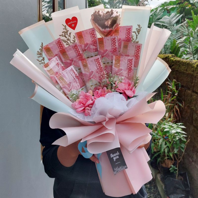 Jual MONEY BOUQUET Jual Buket Uang Asli Buket Uang Murah Shopee Indonesia