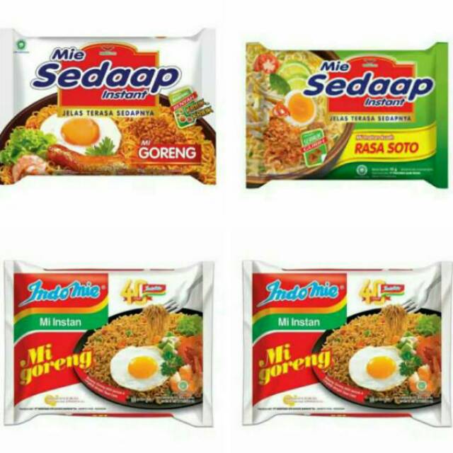 Jual Mie Sedaap Indomie Goreng Sedap Soto Gr Shopee Indonesia