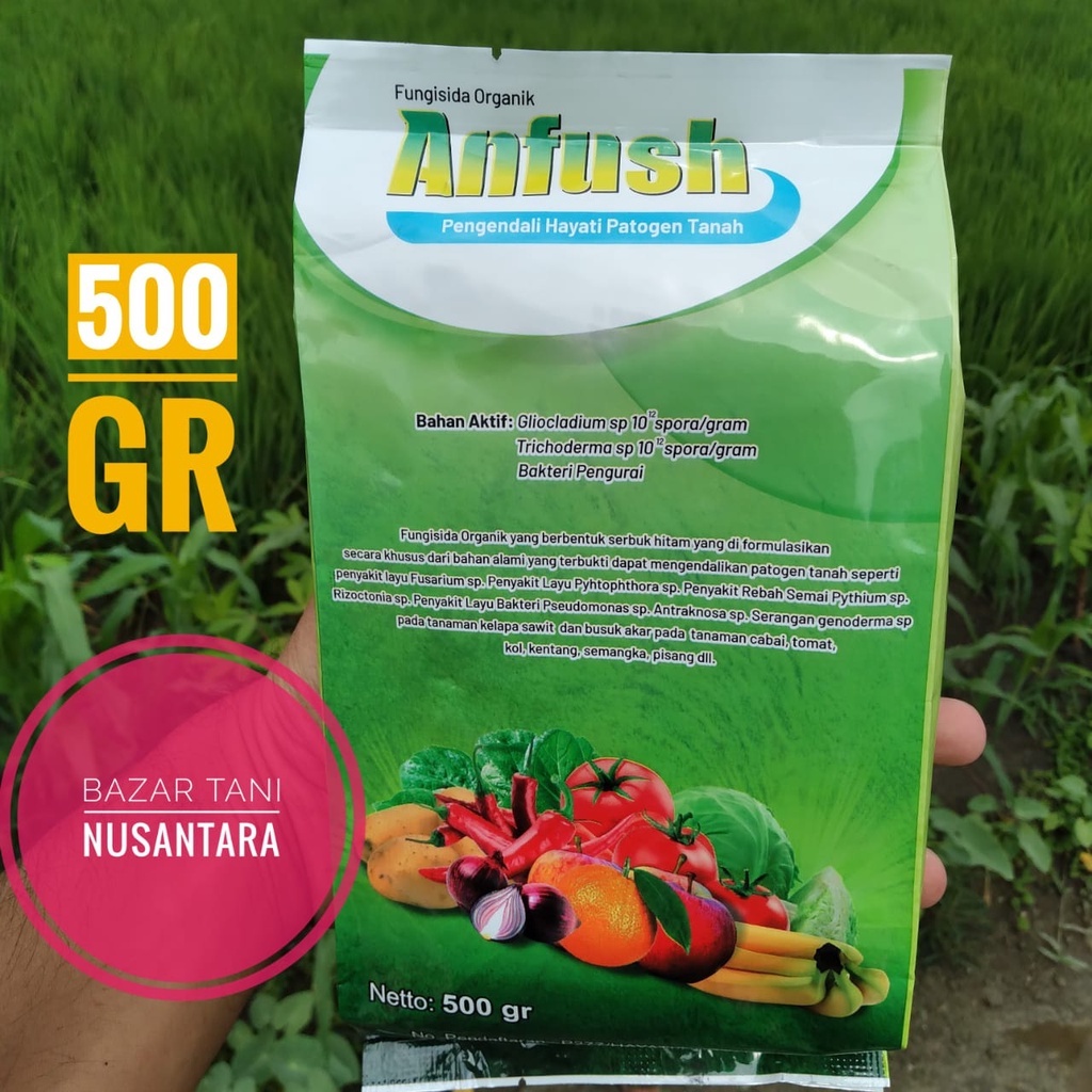 Jual Anfush Pupuk Pengendali Hayati Anfush Gram Bio Fungisida