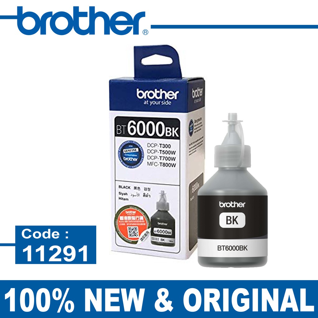 Jual TINTA BROTHER BT 6000 BLACK Shopee Indonesia