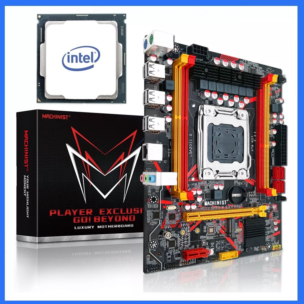 Jual Paket Intel Xeon 10 Cores E5 2660 V2 Motherboard X79 LGA 2011 2