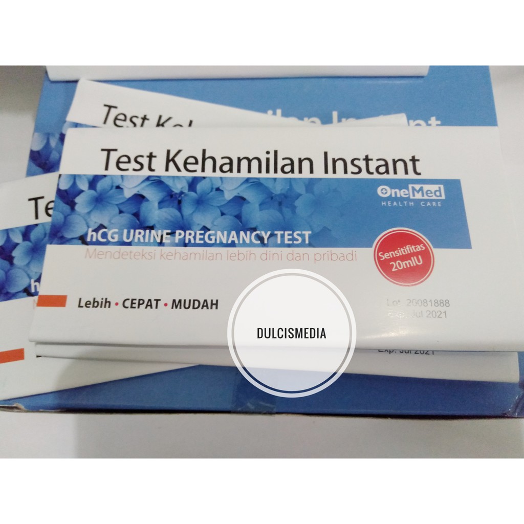 Alat Test Kehamilan Testpack Onemed Hcg Onemed Box Isi Pcs