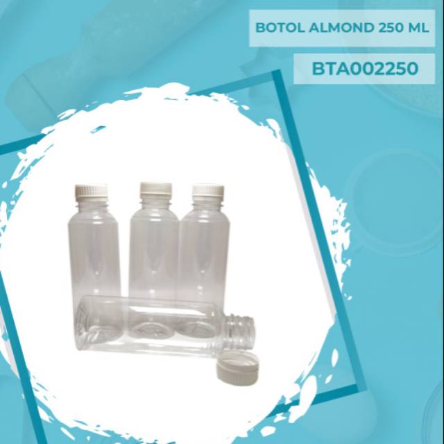 Jual Botol Almond 250 Ml Shopee Indonesia