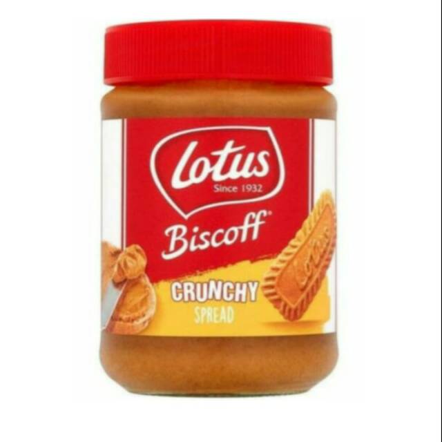 Selai Lotus Biscoff Crunchy 380gr Selai Lotus Crunchy Lotus Biscoff