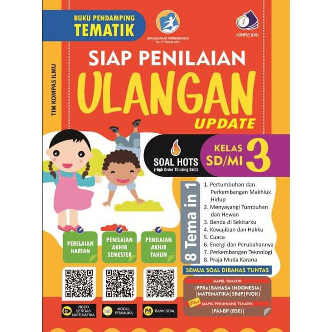 Jual Buku Siap Penilaian Ulangan Sd Mi Kelas Pendamping Tematik