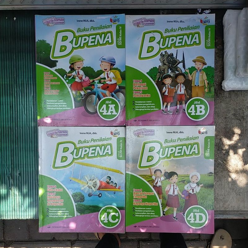 Jual Bupena Kelas Sd Jilid A B C D Original Shopee Indonesia