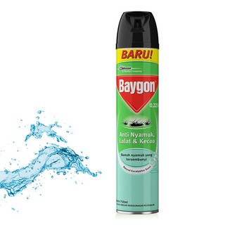 Jual Baygon Aerosol Eucalyptus 750 Ml Obat Nyamuk Semprot Cair Spray