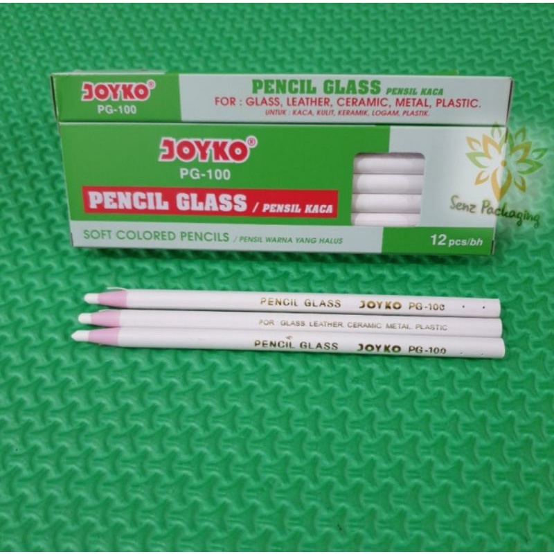 Jual Pensil Glass Joyko Pg Pensil Kaca Putih Pencil Kaca Joyko Putih