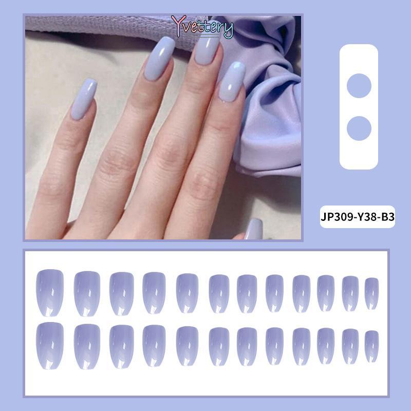 Jual Pcs Palsu Kuku False Nails Panjang Warna Kulit Matte Untuk