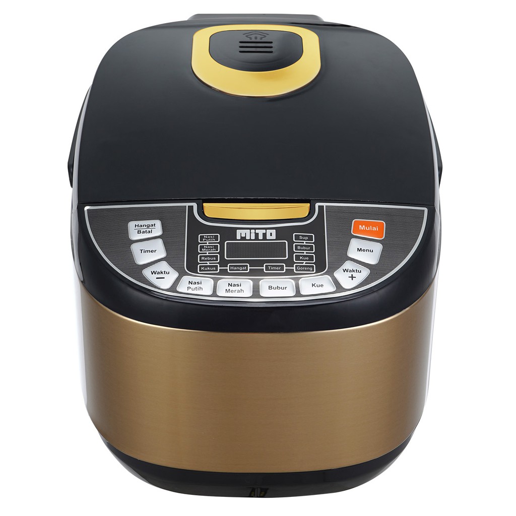 Mito Digital Rice Cooker R Black Edition Gold Kapasitas Liter