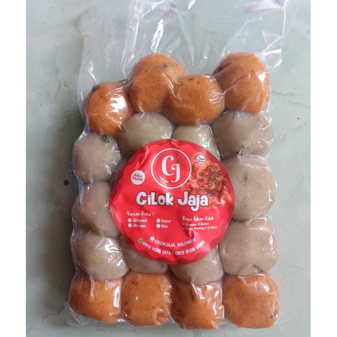 Jual Cilok Jaja Asli Tasik Cilok Bumbu Kacang Cilok Frozen Shopee