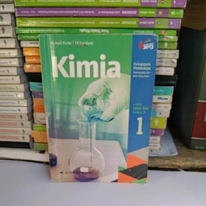 Jual Buku Kimia Penerbit Erlangga Pengarang Michael Purba Kelas 10