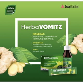 Jual Herbavomitz Box 30 Tablet Herbal Perut Kembung Mual Maag