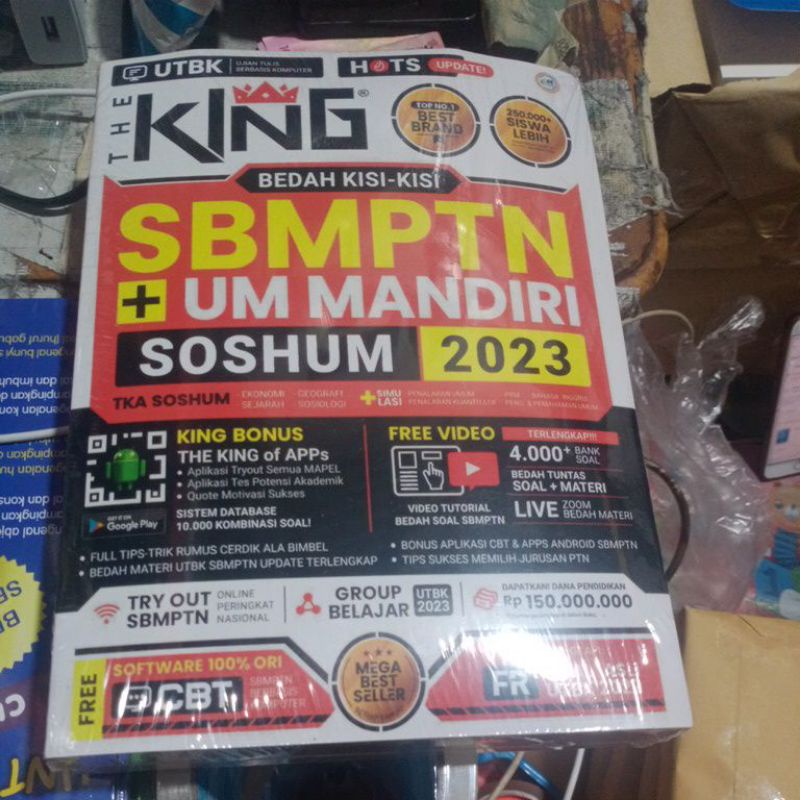 Jual THE KING BEDAH KISI KISI SBMPTN UM MANDIRI SOSHUM 2023 Shopee