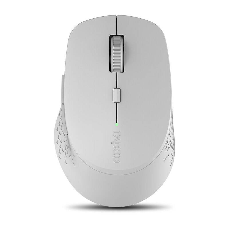 Jual Mouse Wireless Rapoo M Silent Light Grey Original Shopee