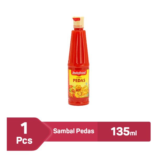 Jual Indofood Sambal Pedas 135 Ml Shopee Indonesia