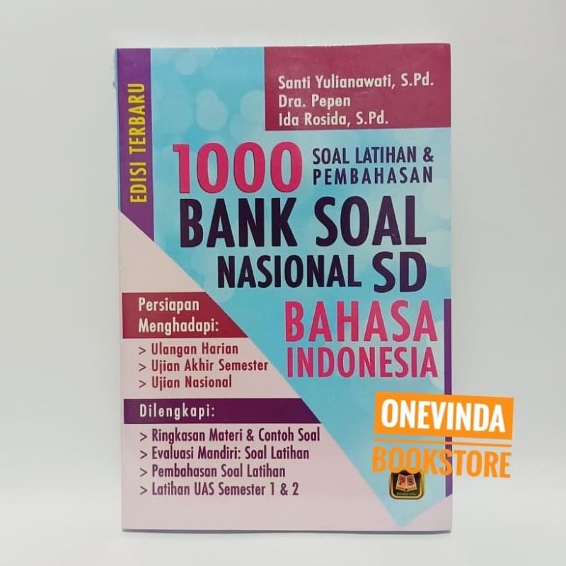 Jual Buku Bank Soal Nasional Bahasa Indonesia Soal Latihan Dan