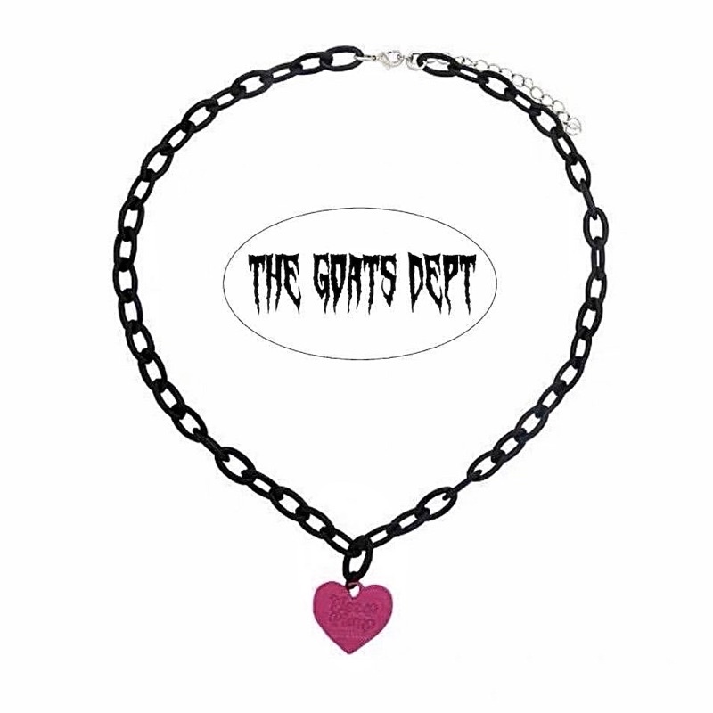 Jual The Goats Dept Mezzo Piano Love Chain Choker Necklace Kalung