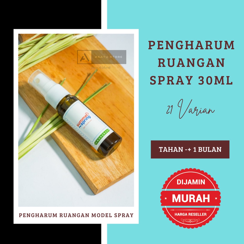 Jual Pengharum Ruangan Spray Semprot Untuk Ruangan Mobil Lemari