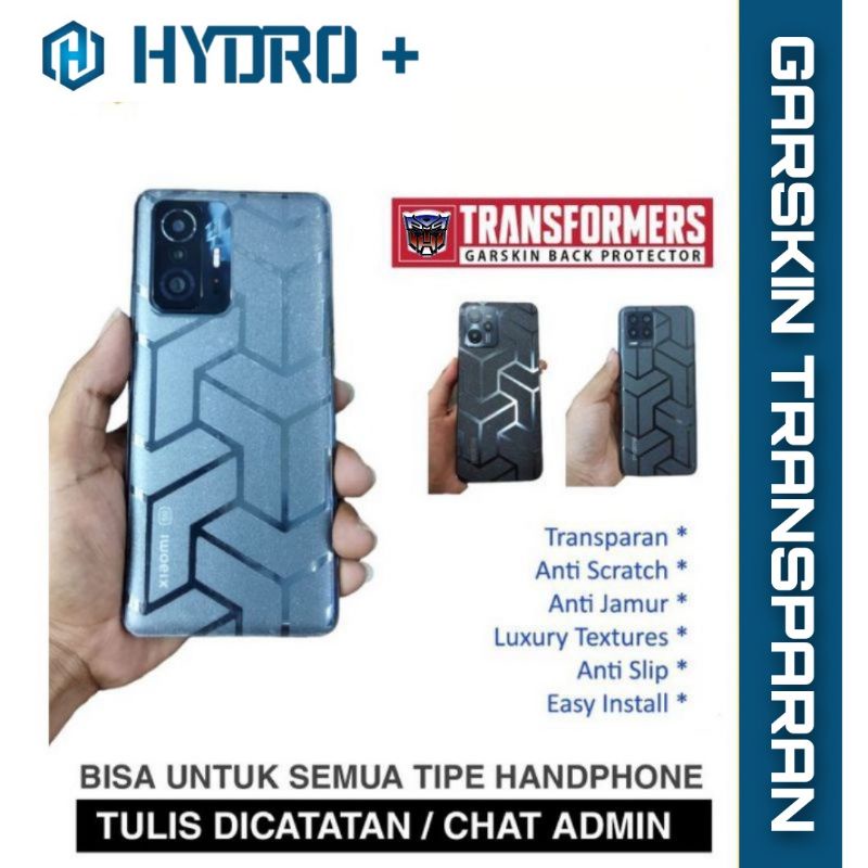 Jual Garskin Transformer Anti Jamur All Tipe Handphone Skin Gliter