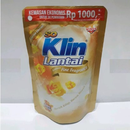 Jual So Klin Lantai Fine Fragrance 70 Ml Shopee Indonesia