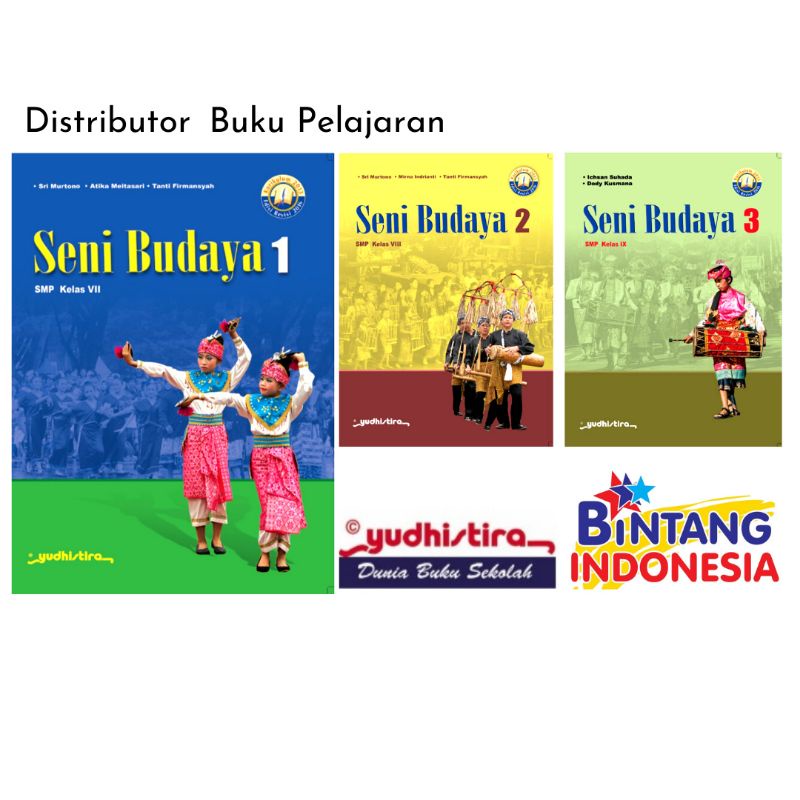 Jual Bintang Indonesia Jakarta Buku Pelajaran Seni Budaya Kelas Vii