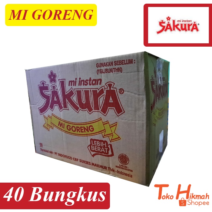 Jual Mie Sakura Goreng Isi Pcs Dus Mie Instant Sakura Goreng