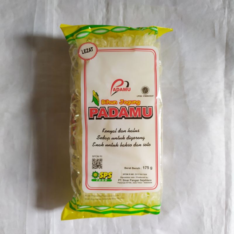 Jual Bihun Jagung Padamu Kuning G Pcs Shopee Indonesia