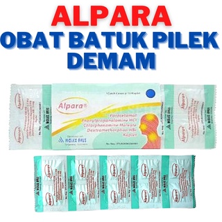 Jual Alpara Strip Tablet Obat Demam Obat Flu Obat Batuk Obat Batuk