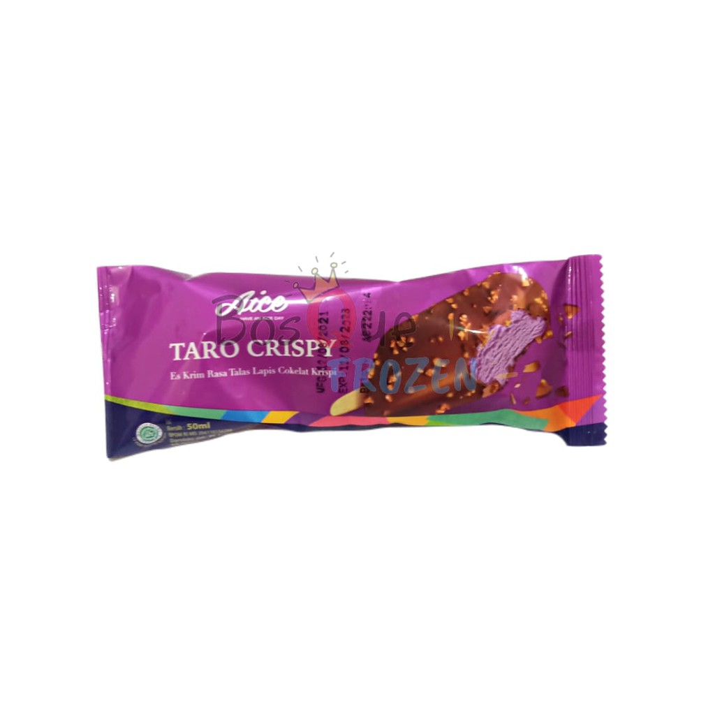 Jual Aice Ice Cream Taro Crispy Ml Shopee Indonesia