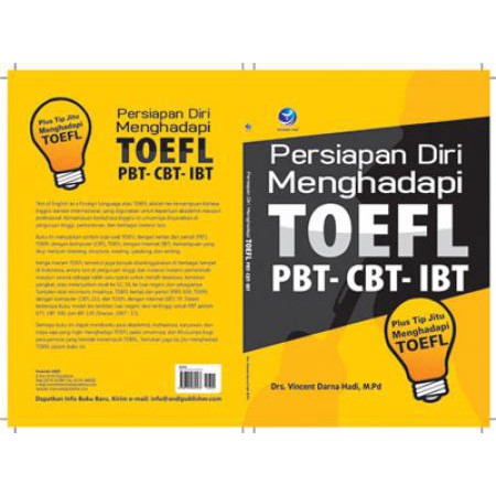 Jual Persiapan Diri Menghadapi Toefl PBT CBT IBT Plus Tip Jitu