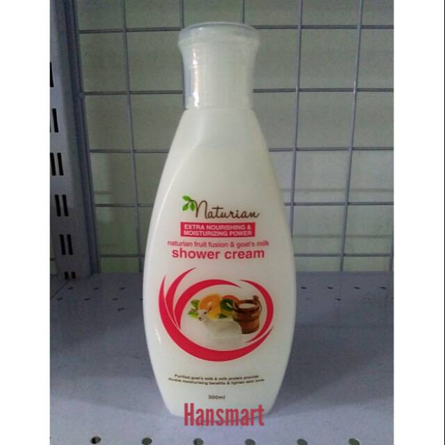 Jual Naturian Fruit Fusion Goat S Milk Shower Cream Ml Shopee